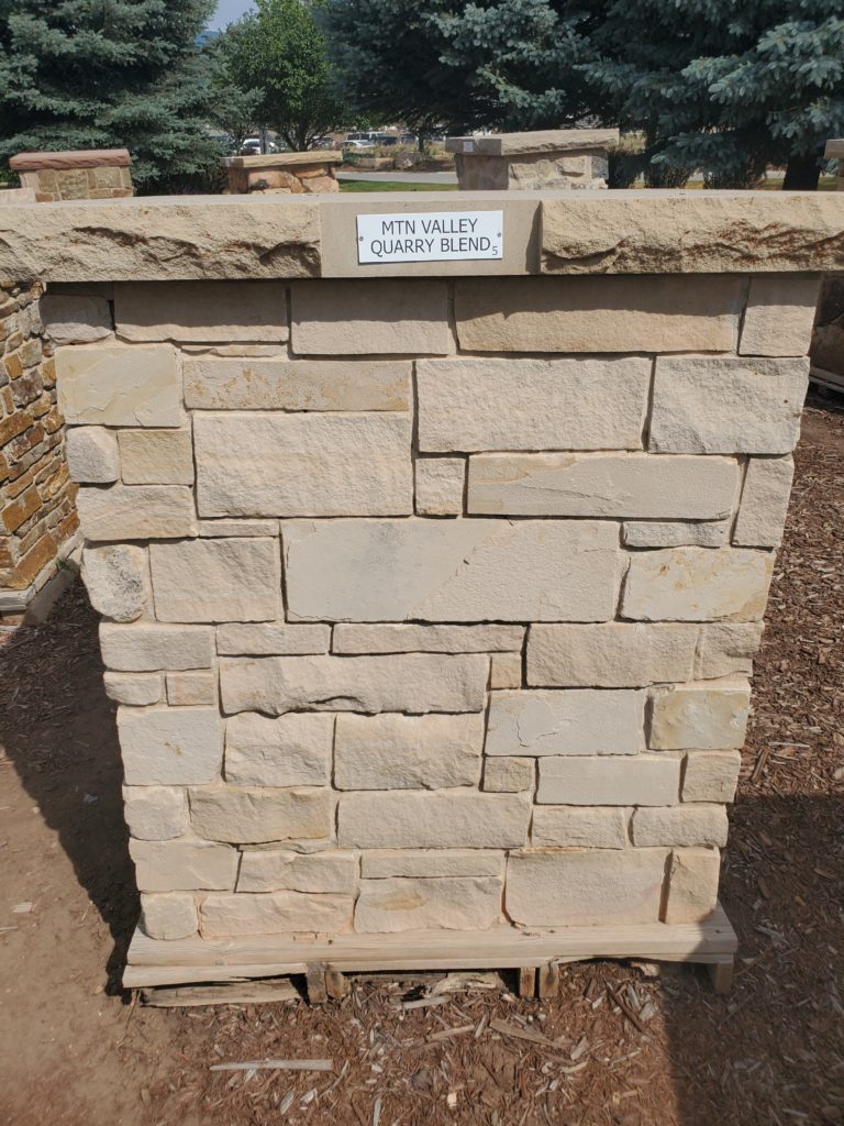 Column #5, #64; Mountain Valley Quarry Blend - Delta Stone Products