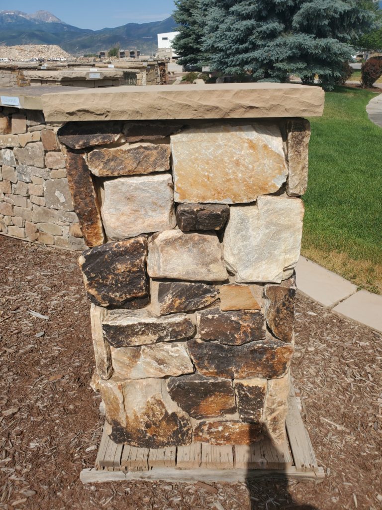 Columns #21, #22; Idaho Slide - Delta Stone Products