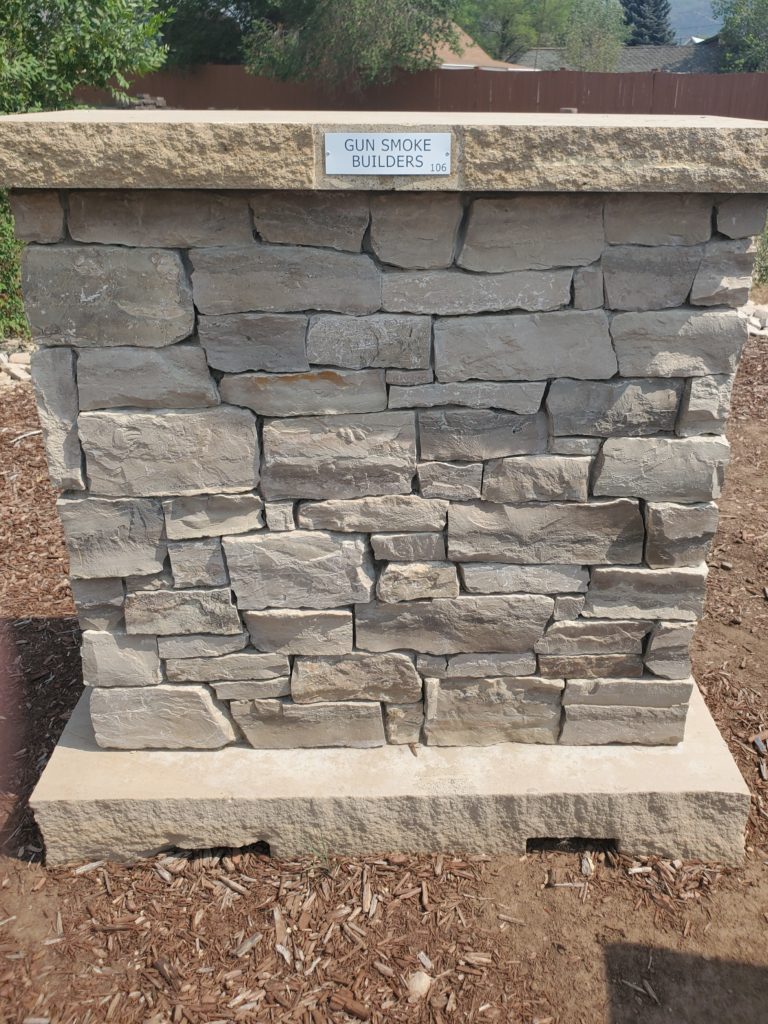 Column #106, #107; Gun Smoke - Delta Stone Products